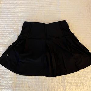 Lululemon Side Pleat Tennis Skirt